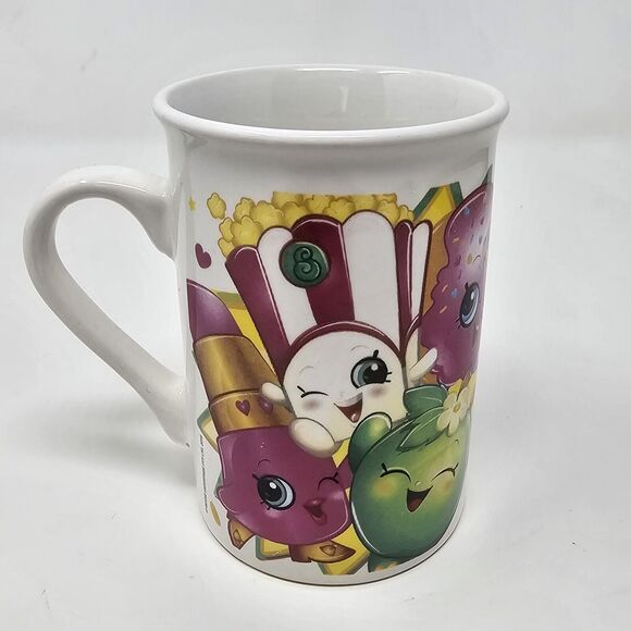 2016 Shopkins Coffee Mug Tea Cup Moose World Real Littles Frankford Candy - Picture 3 of 8